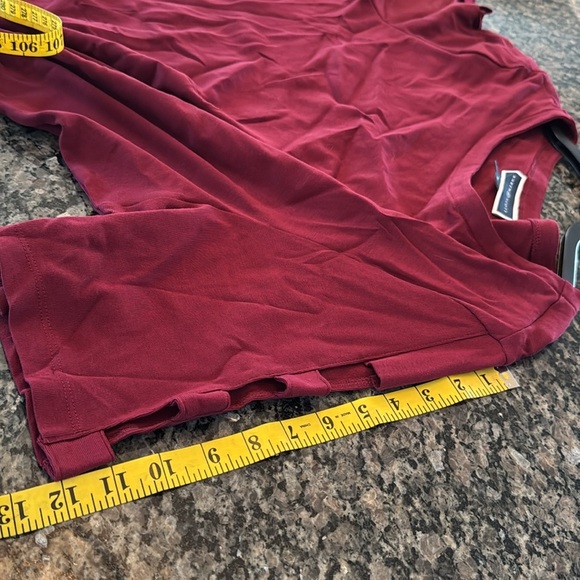 Karen Scott burgundy Core Tshirt NWT 3X - Picture 7 of 11